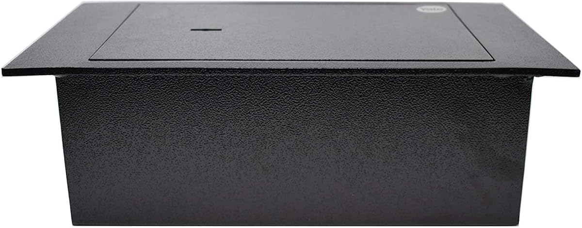 Ver especificaciones técnicas y precio actualizado de Yale YALYFS Caja Fuerte de Suelo, 130 x 390 x 350 mm, Cerradura Fotografía técnica oficial de Yale YALYFS Caja Fuerte de Suelo, 130 x 390 x 350 mm, Cerradura - Vista frontal con fondo blanco
