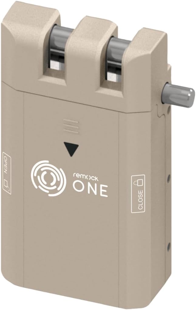 Fotografía técnica oficial de REMOCK ONE - Cerradura de Seguridad Invisible con 4 mandos, 3 W, 3 - Vista frontal con fondo blanco