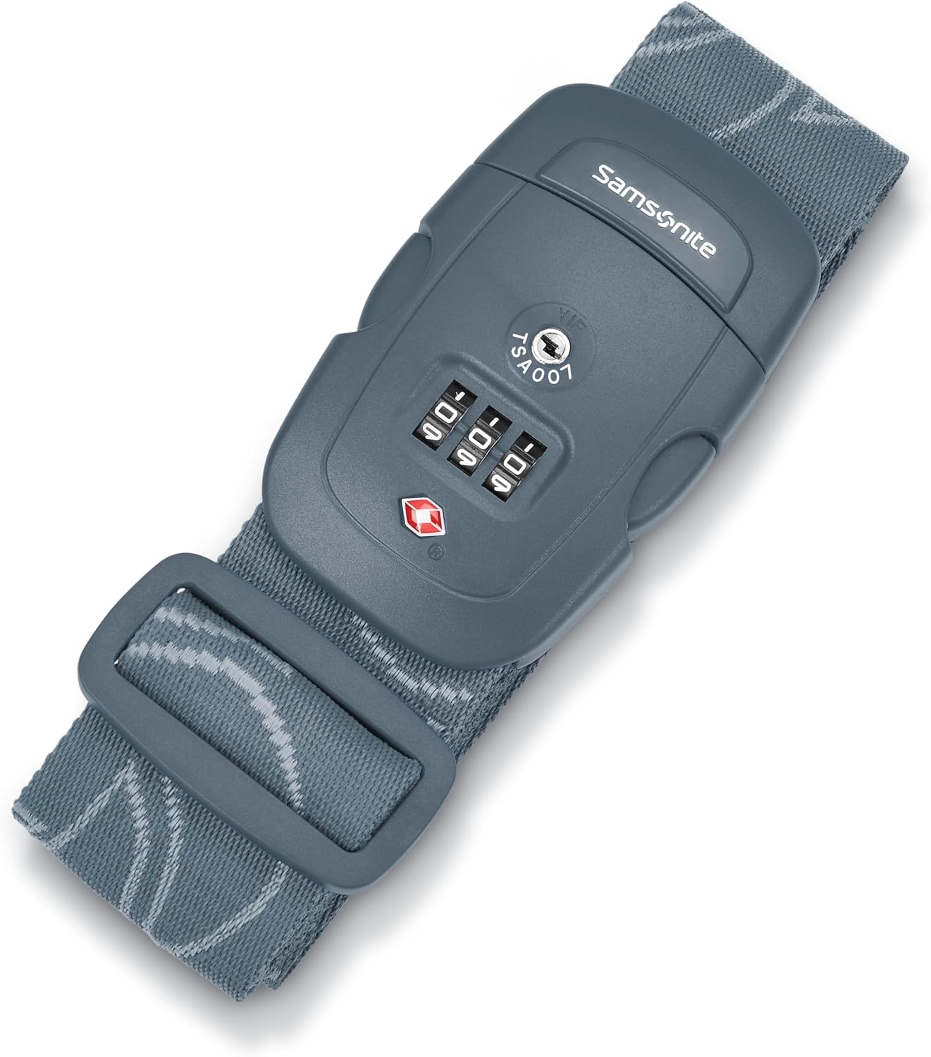 Candado de combinación TSA con cable de acero flexible para maleta de viaje