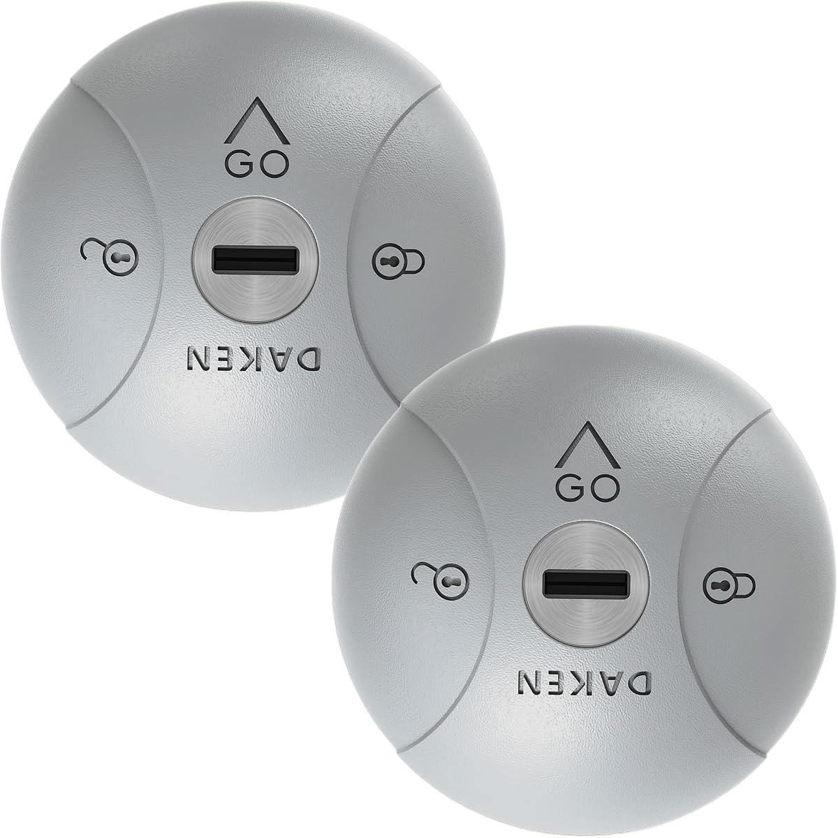 Ver especificaciones técnicas y precio actualizado de DAKEN Noval Double - Juego de 2 Cerraduras Autoblocantes de Alta Resistencia para Furgoneta Fotografía técnica oficial de DAKEN Noval Double - Juego de 2 Cerraduras Autoblocantes de Alta Resistencia para Furgoneta - Vista frontal con fondo blanco