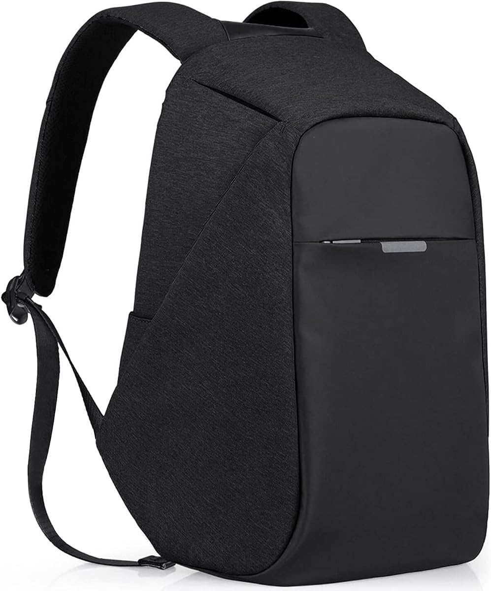 Ver especificaciones técnicas y precio actualizado de oscaurt Mochila antirrobo para portátil de 15,6 pulgadas, mochila de viaje con puerto Fotografía técnica oficial de oscaurt Mochila antirrobo para portátil de 15,6 pulgadas, mochila de viaje con puerto - Vista frontal con fondo blanco