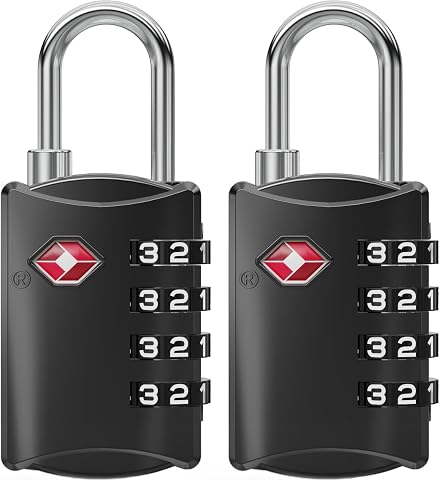 Dispositivo recomendado: Master Lock 4688EURD con Cable Flexible TSA