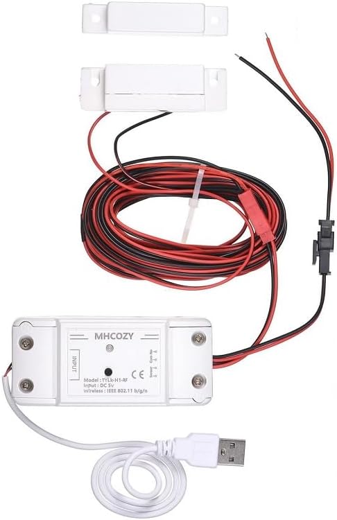Ver especificaciones técnicas y precio actualizado de WiFi Abridor de Puerta de Garaje Inteligente,Control de la Aplicación Smart Life Tuya Fotografía técnica oficial de WiFi Abridor de Puerta de Garaje Inteligente,Control de la Aplicación Smart Life Tuya - Vista frontal con fondo blanco