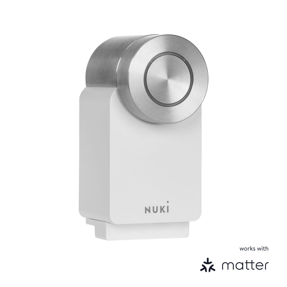 Nuki Smart Lock Pro (4ª Gen) con Matter y Batería Power Pack