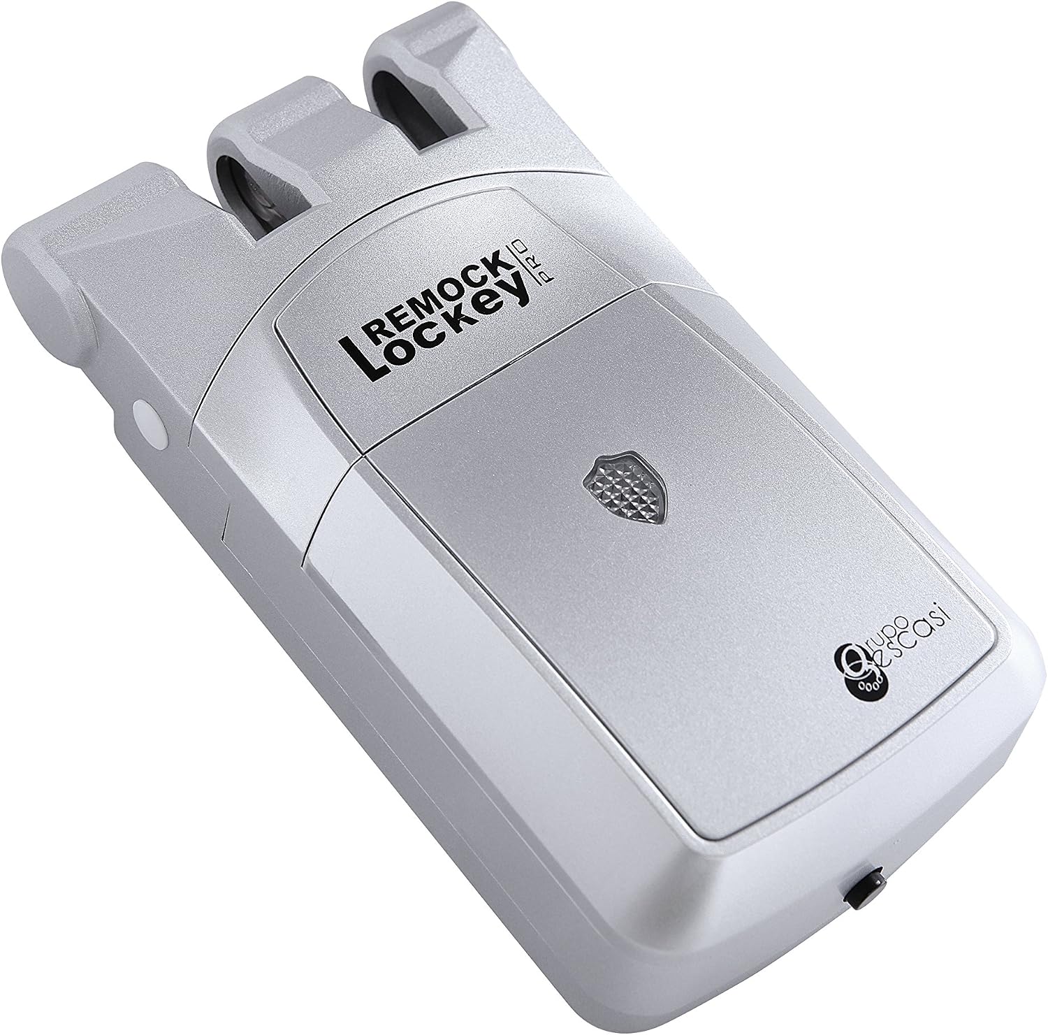 Ver especificaciones técnicas y precio actualizado de Remock Lockey Pro Cerrojo Invisible de Alta Seguridad con 4 Mandos Fotografía técnica oficial de Remock Lockey Pro Cerrojo Invisible de Alta Seguridad con 4 Mandos - Vista frontal con fondo blanco