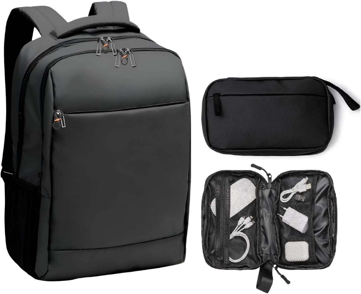 Ver especificaciones técnicas y precio actualizado de Mochila antirrobo para portatil de 15,6" para Oficina y Viajes | Impermeable Fotografía técnica oficial de Mochila antirrobo para portatil de 15,6" para Oficina y Viajes | Impermeable - Vista frontal con fondo blanco