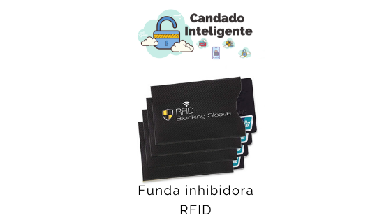 Funda inhibidora protectora RFID / NFC